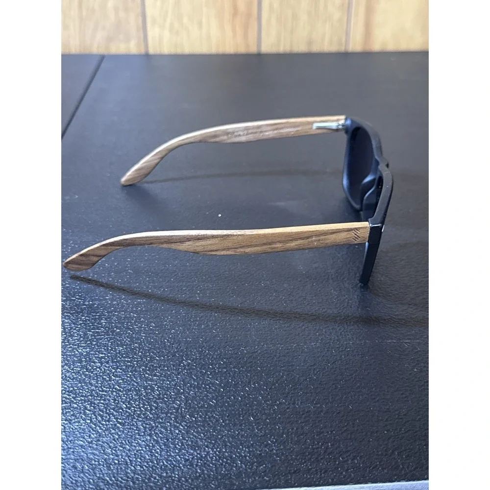 Woodies Don't Limit Your Challenges Walnut/Black  Polarized Sunglasses